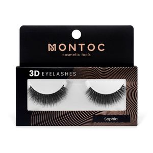 Pestañas Montoc 3D Reutilizables Sophia