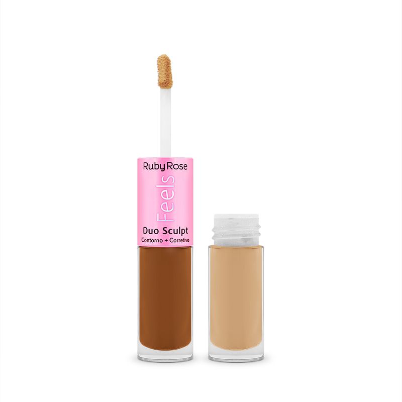 Corrector-Ruby-Rose-Feels-Duo-Sculpt-HB8101-x10ml