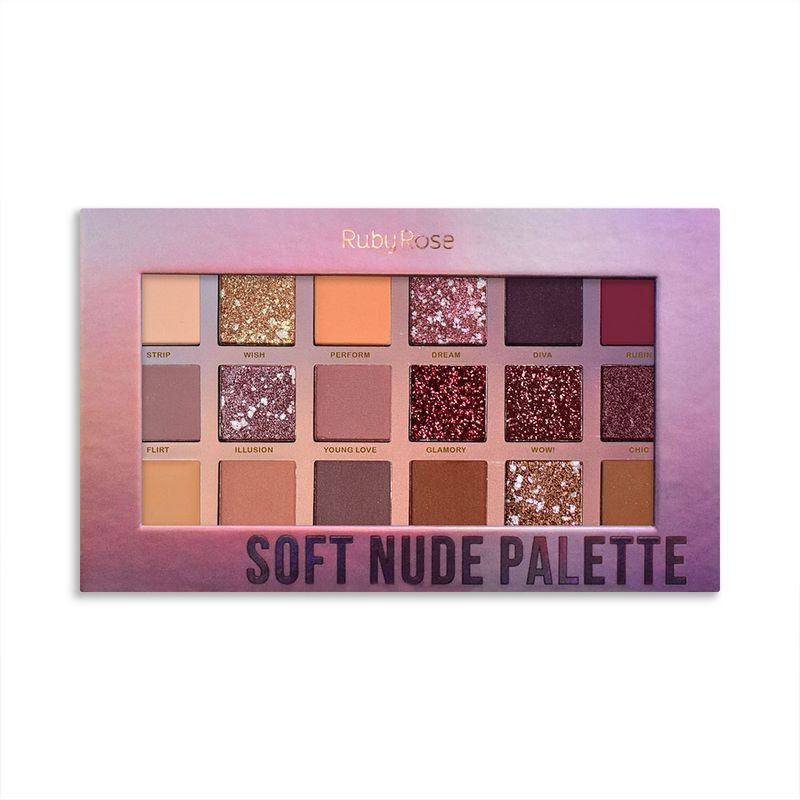 Paleta-de-Sombras-Ruby-Rose-Soft-Nude-HB-1045