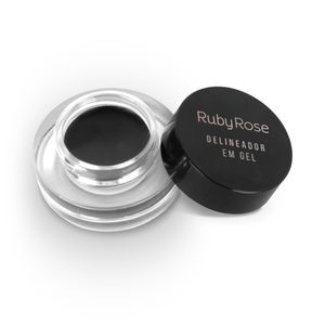 Delineador en Gel Ruby Rose Negro HB-8401 x3,3g