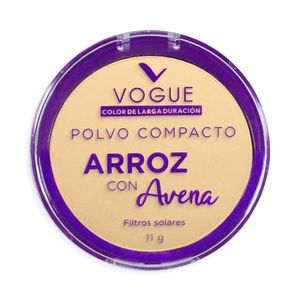 Polvo Compacto Vogue Arroz con Avena x11g