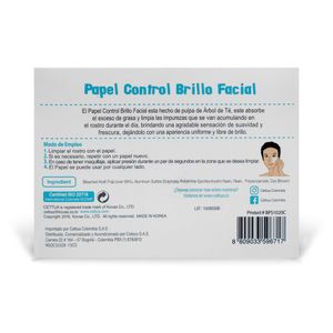 Papel Control Grasa Cettua