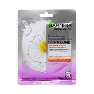 Mascarilla Facial Garnier Hidro Bomb Calmante x28g