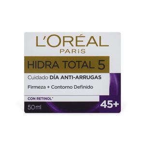 Crema L'Oréal Hidra Total 5 Antiarrugas 45+ x50ml
