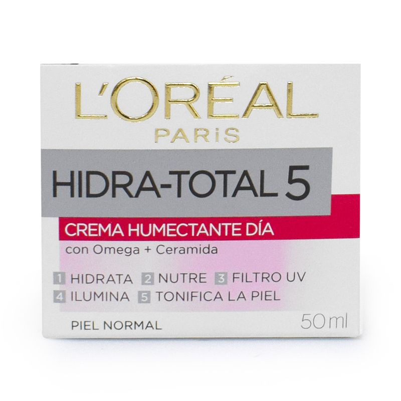 CREMA FACIAL L'ORÉAL BB CREAM HIDRA-TOTAL 5