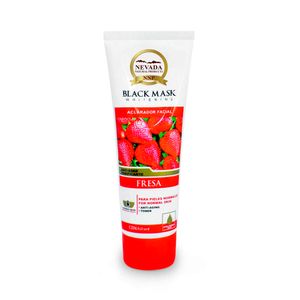 Mascarilla Facial Negra Nevada Fresa x120g