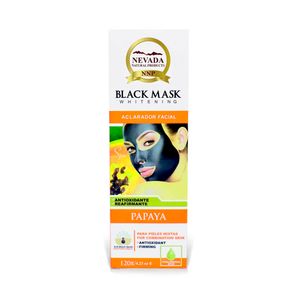 Mascarilla Facial Negra Nevada Papaya x120ml