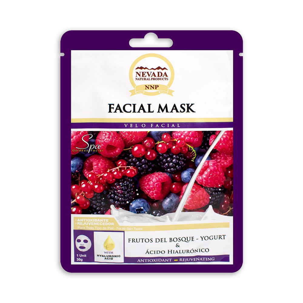 Mascarilla Velo Nevada Frutos Del Bosque X30g Surticosméticos