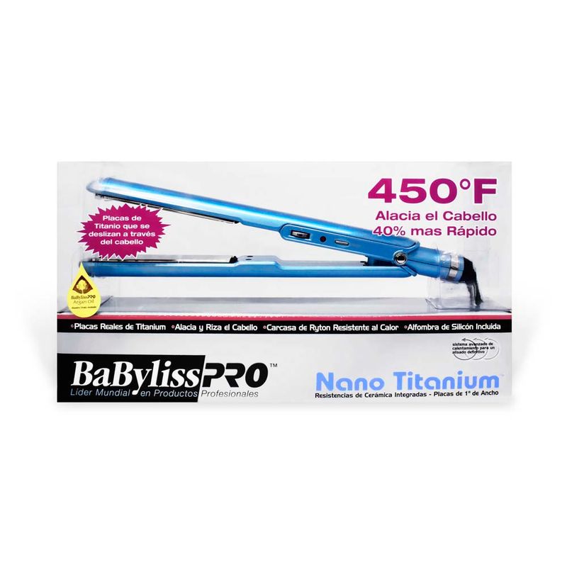 Plancha babyliss placas de titanio hot sale