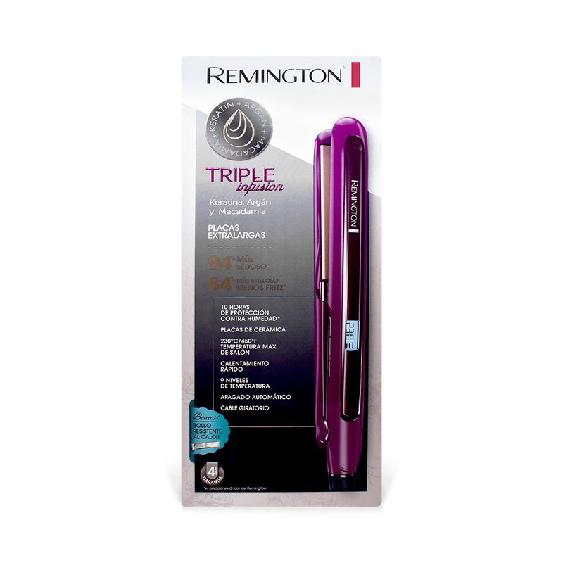 Plancha Remington Keratin Therapy - Surticosméticos