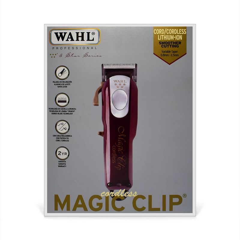 Cortadora De Cabello Wahl Magic Clip 5 Estrellas Cordless