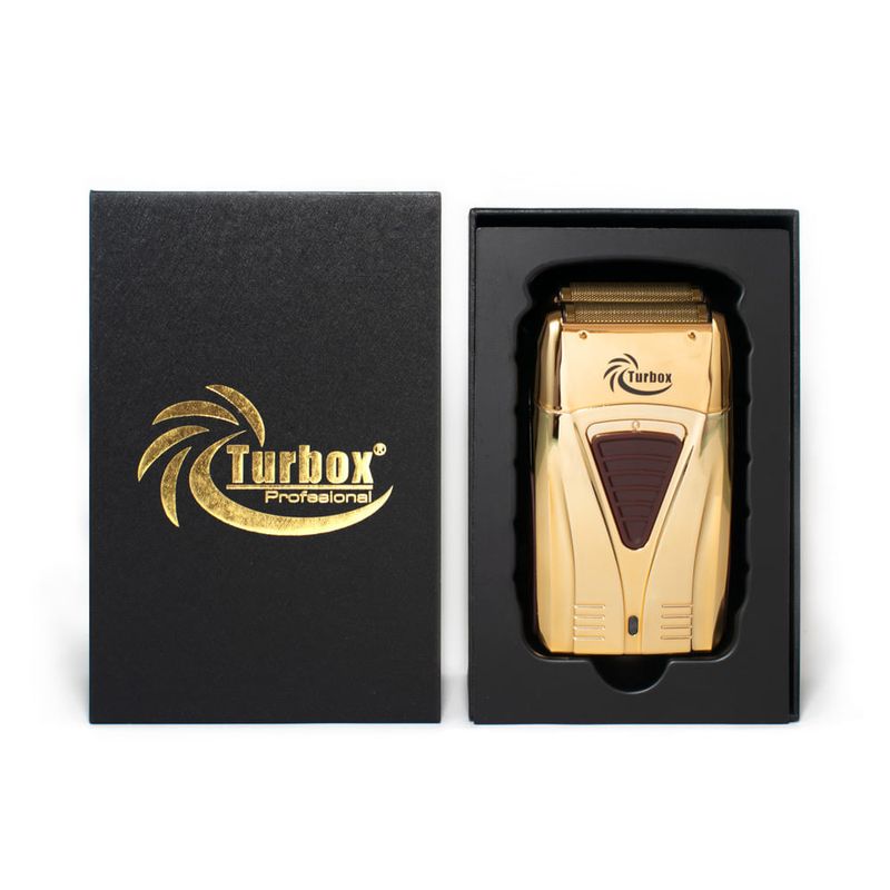 Afeitadora-Turbox-Titanium-Gold-Edition