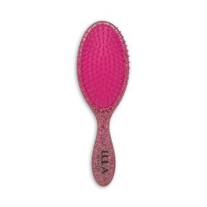 Cepillo Ovalado Lula Glitter Rosado PE9