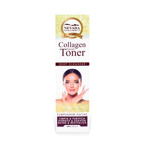 Limpiador Facial Nevada Collagen Toner x180ml