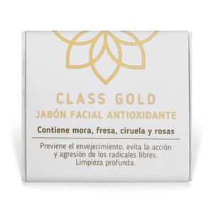 Jabón Facial Class Gold Antioxidante x32g