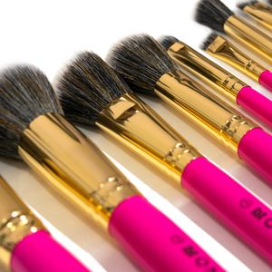 Kit de Brochas Lovly Fucsia LP607 Montoc