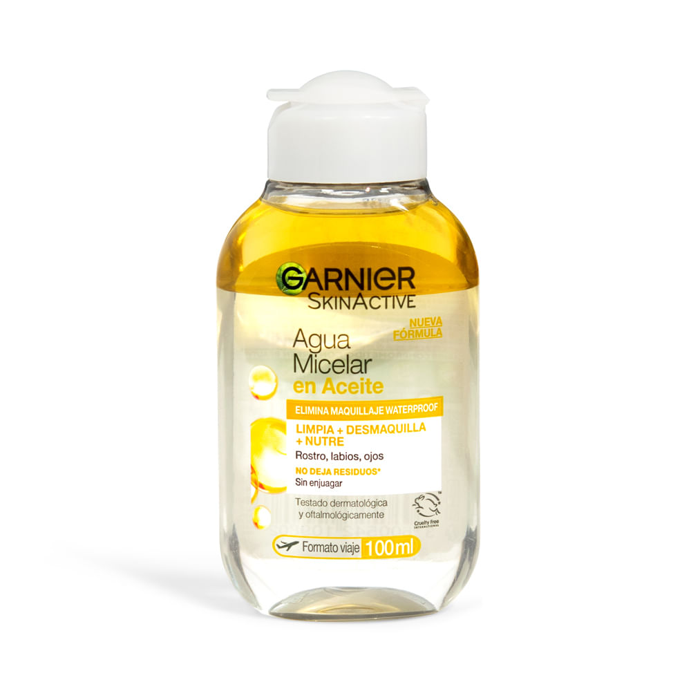 AGUA MICELAR EN ACEITE BIFASICA X100 ML - GARNIER –