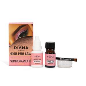 Henna para Cejas Diana Nails Café Claro