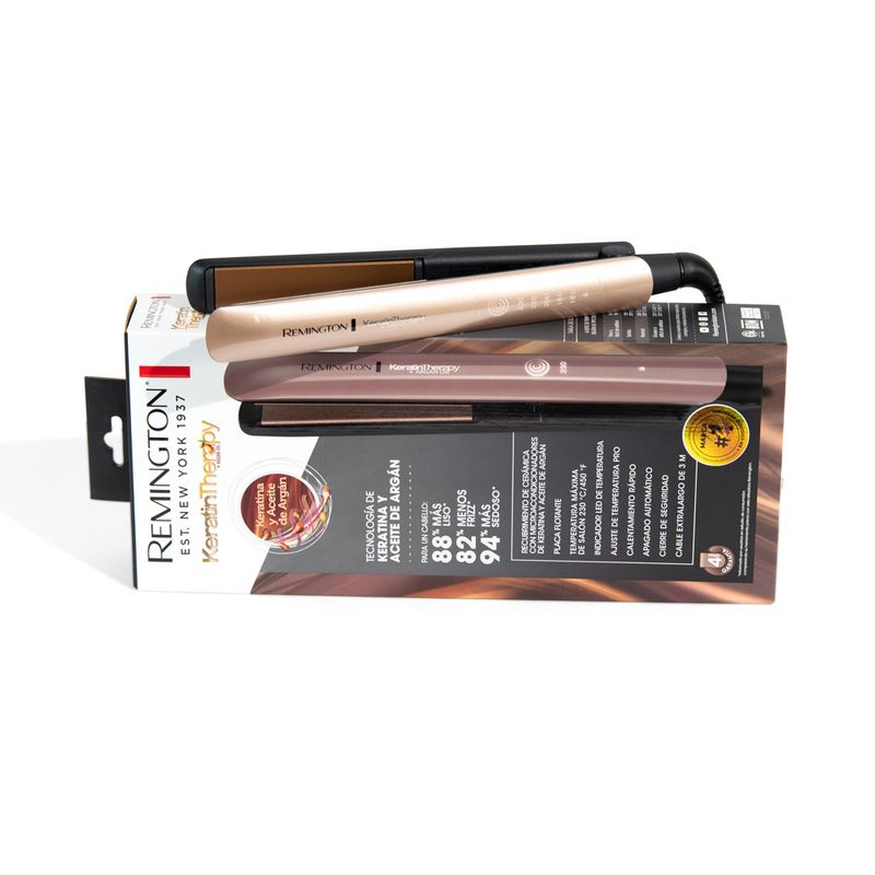 Plancha Profesional Remington Keratin Therapy