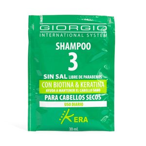Shampoo 3 Giorgio 30ml