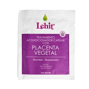 Tratamiento Capilar Lehit Placenta Vegetal x30g