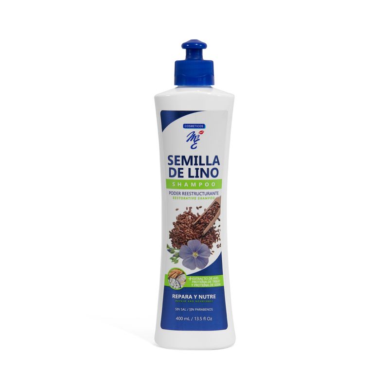 SHAMPOO SEMILLA DE LINO 400 ML - MYE –