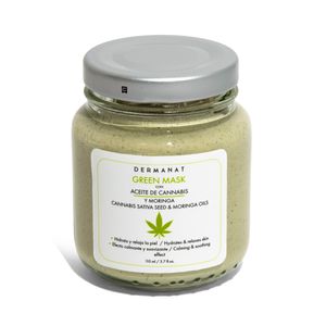 Mascarilla Dermanat Green Aceite Cannabis x110ml