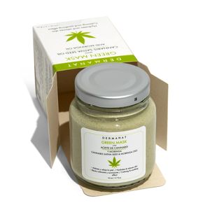 Mascarilla Dermanat Green Aceite Cannabis x110ml