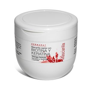 Mascarilla Capilar Dermanat Biotina y Keratina