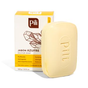 Jabón Facial en Barra Pili de Azufre x100g