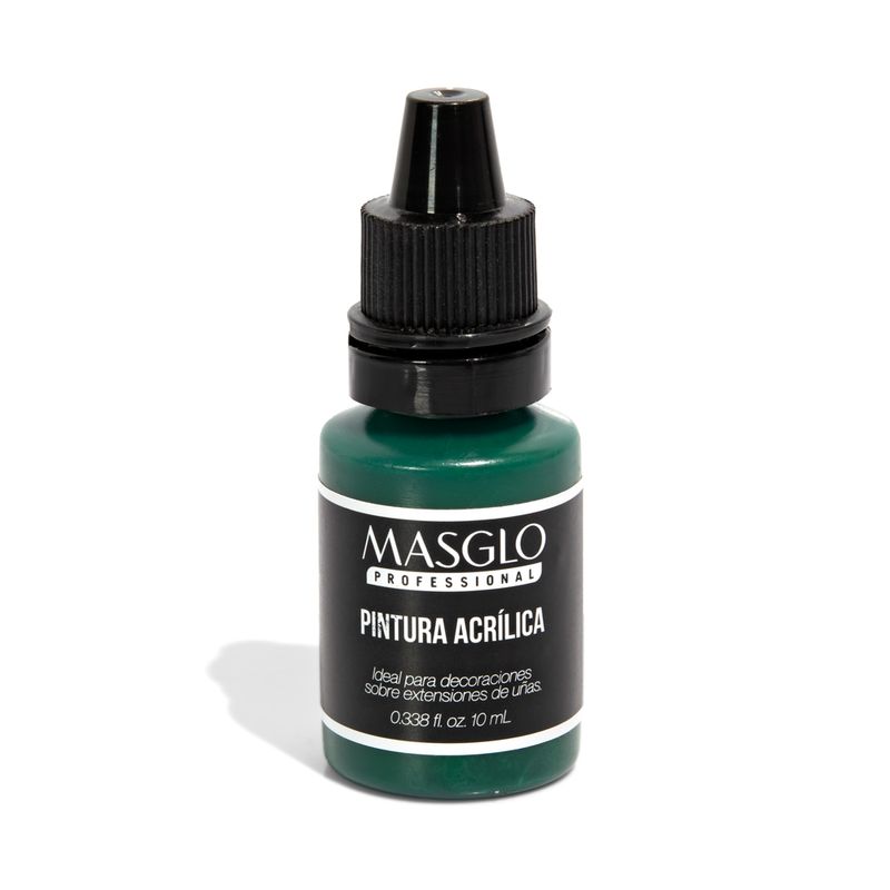 E13668--Pintura-acrilica-Verde-Oscuro-Masglo-10ml