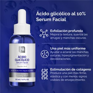 Sérum Exfoliante Pili Ácido Glicólico x30ml