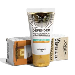 Protector Solar Defender Color Medio 50FPS x40g