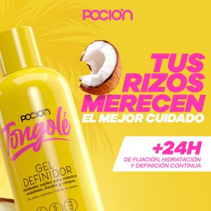 Gel definidor de Rizos Tongolé x500 Poción
