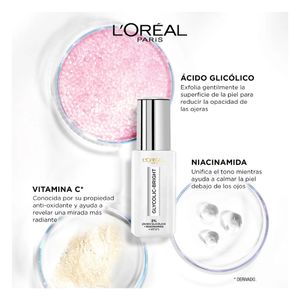Glycolic-Bright Serum Anti Ojeras x20g L´oreal