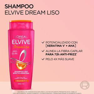 Shampoo Dream Liso x370ml Elvive